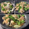 ご飯が止まらない!【鶏肉とピーマンのガリバタ醤油炒め】の工程3