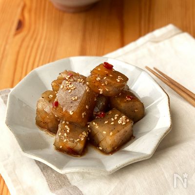 こんにゃくのピリ辛煮