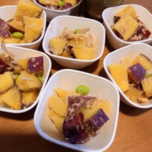 852468の作ってみた!投稿(【食べ応え満足❤️】さつまいものデリ風サラダ)