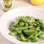 クセになる旨辛味！枝豆のペペロンチーノ　レモスコ風味
