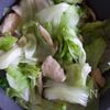 【鶏むね肉とレタスのポン酢炒め】子どもにも食べやすい味付けの工程4