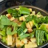 ほったらかしでうますぎる…【小松菜と油揚げの出汁煮】の工程3