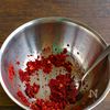 旬の山東菜でコッチョリ(浅漬けキムチ)の工程3