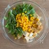 水菜と厚揚げ《デリ風♡塩昆布ごまマヨサラダ》の工程1