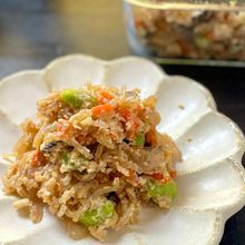 高たんぱく低カロリー【白滝と大豆の炒り煮】ダイエットにも◎