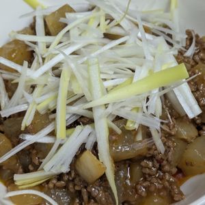 レフトアイの作ってみた!投稿(【焼肉のたれで簡単！大根マーボー】ごはんがすすむ！)