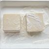 米粉で作る絶品とろ〜り揚げ出し豆腐きのこ餡かけの下準備