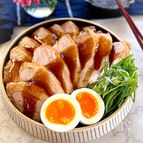 【しっとりやわらかレンジ鶏チャーシュー】火を使わず簡単