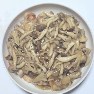 ふうかの作ってみた!投稿(焼いてかけるだけ！きのこあんのチキンステーキ)