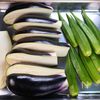 ヘルシー和食のお惣菜🥗✨なすとオクラの胡麻和え♪の工程1
