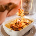 お食事系ベイクドオーツ☆チーズたっぷりオムライス風