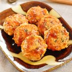 味噌ダレ◎水切り不要！ごぼうとひじきのお豆腐ハンバーグ
