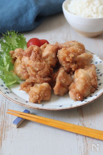 米粉で作る唐揚げ