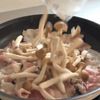 【豚バラしめじのみぞれ煮】寒い日にぴったりのさっぱりメインの工程2