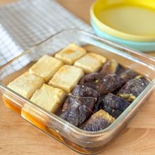 揚げずに簡単！なすと豆腐の揚げだし風