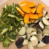 サッパリたまらない♩夏野菜の甘酢チキンの工程2
