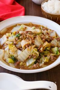 【白飯泥棒】米が足りない！味しみトロトロ♪「マーボー白菜」