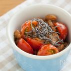 トマトと納豆の昆布和え