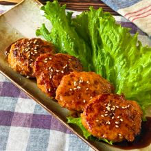 卵不使用！簡単！冷めてもふわふわ甘辛つくね