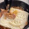 【ロゼクリームうどん】フライパンひとつ・10分で完成の工程2