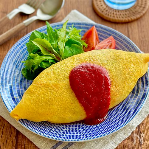 きれいに仕上がる♩やさしいオムライス