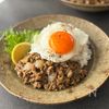 美味しく腸活♪【納豆と青のりのガパオライス】の工程4