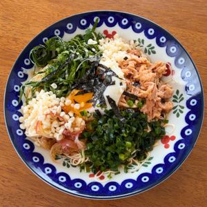 みわの作ってみた!投稿(【薬味たっぷりぶっかけそうめん】10分で完成♩暑い日はこれ！)