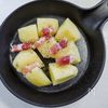 ちょこっと一品「ポテトとパンチェッタのチーズ焼き」の工程2