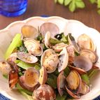 あさりと小松菜のにんにく中華炒め『摂りたい栄養がぎゅっと』