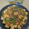 Tsuneaki Okadaの作ってみた!投稿(麻婆豆腐麺│レンジとフライパンで時短♪ピリ辛やみつき麵)