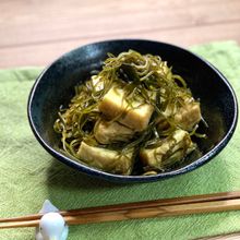 冷めてもおいしい・厚揚げと昆布の煮物＊ヘルシーな作り置き＊