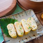 しらすとねぎの卵焼き【お弁当の１品】