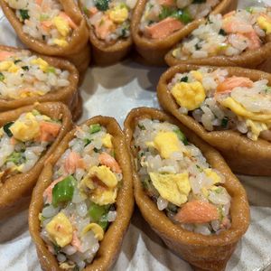 mi♡の作ってみた!投稿(隠し味がポイント♪子供達が大好き♪旬を食べる春色いなり♪)