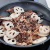 『牛肉とアスパラとれんこんの中華炒め』食感楽しむ♡春おかず♪の工程3