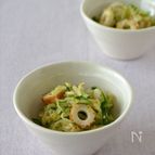 【乳酸発酵キャベツ】きゅうりとちくわのピリ辛和え 