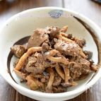 絶品【鶏レバーとしめじのマスタード煮】想像以上の美味しさ☆