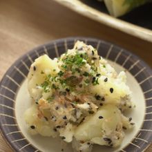 材料少なめ!栄養副菜『和風ごまポテサラ』