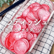 「ラディッシュ」人気レシピ｜甘酢漬けやサラダ、ソテーも！