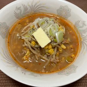 りんごの作ってみた!投稿(おうちで味噌ラーメン)