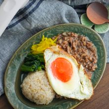 【ワンパン完結】ひき肉でルーロー飯