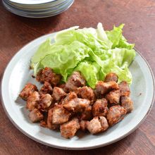 下味しっかり！一口豚ヒレ揚げ焼き