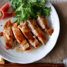 【鶏肉オリーブオイル下味冷凍】で作る和風 鶏照り焼き