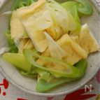 あげとねぎの酒塩蒸し