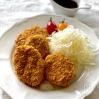 ノンオイル生活30年我が家の定番　揚げないポテトコロッケ
