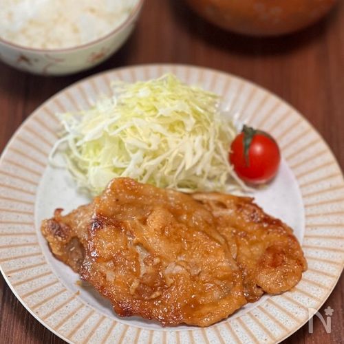 ご飯との相性抜群！豚の生姜焼き