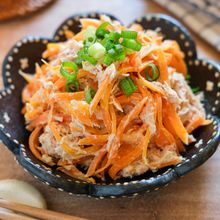 【にんじんのだしツナマヨ】レンジで簡単！5分でパパッと完成♪
