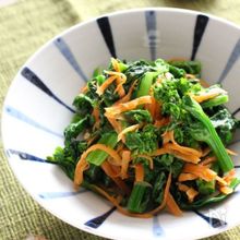  レパートリーを増やしたい！菜の花の副菜レシピ