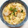 よっこの作ってみた!投稿(鶏肉とネギのふわふわ卵うどん【優しいお味。冬に温まる♪】)