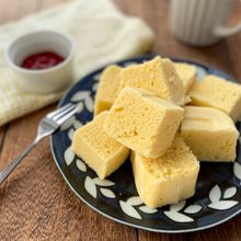 爆速！豆腐と米粉のレンジ蒸しパン