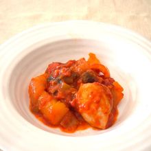 夏野菜のトマト煮込み